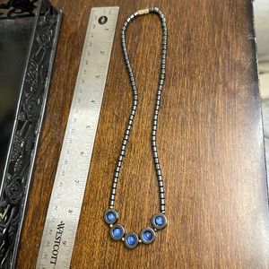Charming and enchanting blue stone necklace